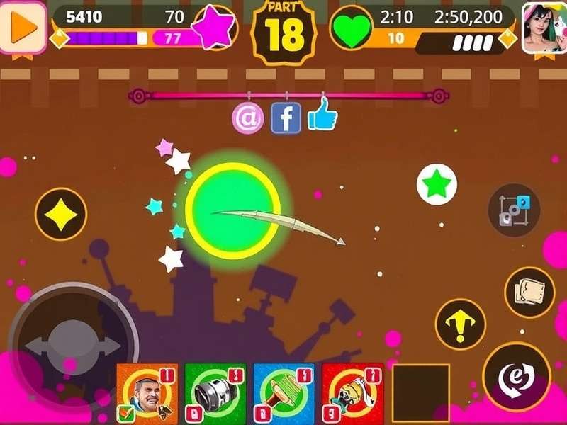 Dazzling Holi Bash Gameplay Screenshot